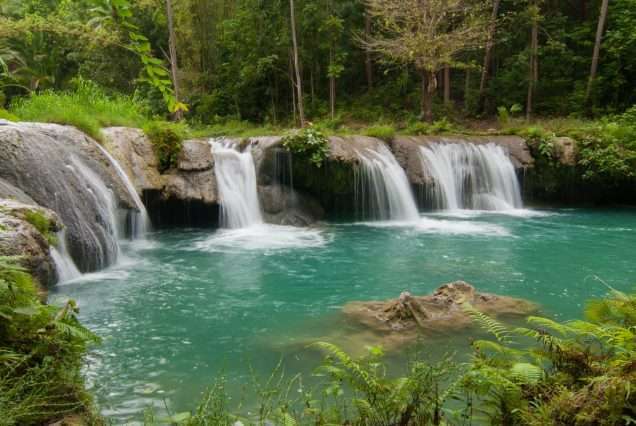 Cambugahay Falls in Siquijor Island