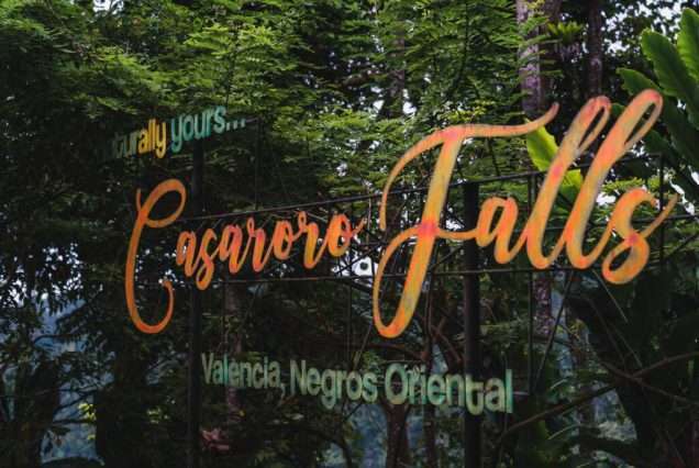 Casaroro Falls Valencia - part of Pulangbato Tour Falls.