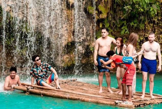Cambugahay Falls in Siquijor - highlights of Siquijor Island Tour.
