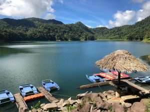 Serene Lake Balinsasayao captured during Dumaguete highland tour - highlights of Twin Lake