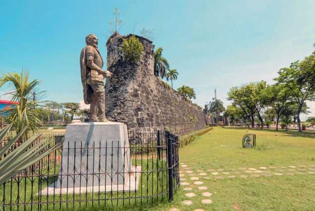 Fort San Pedro Statue in Cebu City - highlights of Cebu City Tours