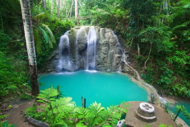 Lugnason Falls in Siquijor