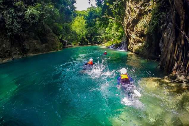 Badian Canyoneering in Kawasan Falls, Cebu - highlights of the Tour