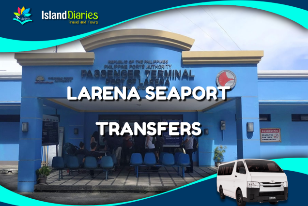 Larena Seaport Transfers: Van 1-11 Pax