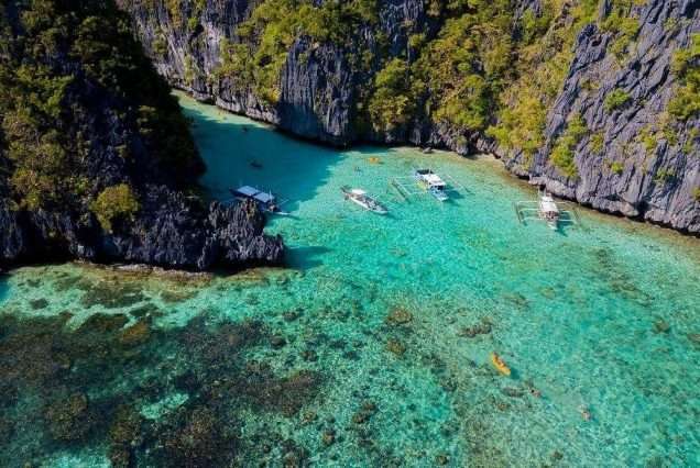Big Lagoon in Palawan