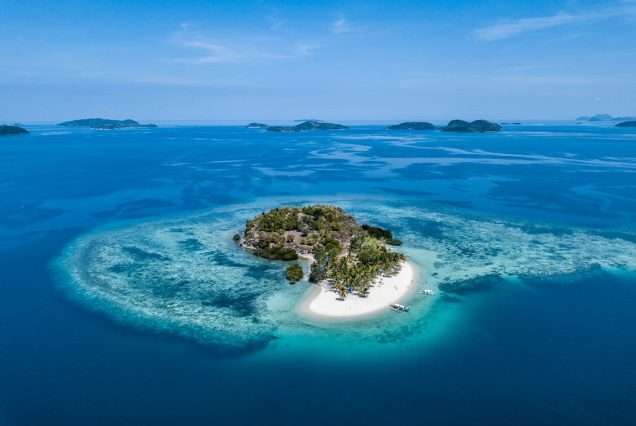 Pass Island in Coron, Palawan