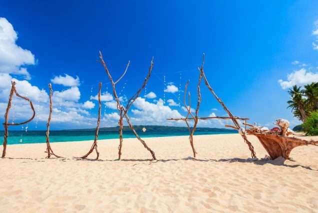 Puka Beach in Boracay Island