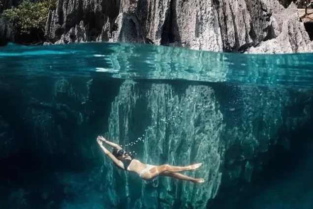 Barracuda Lake in Coron, Palawan