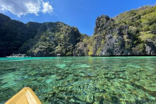 Green Lagoon in Coron, Palawan
