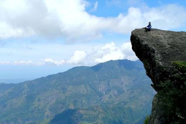 Gungal Rock Formation in Mt. Ulap Trail