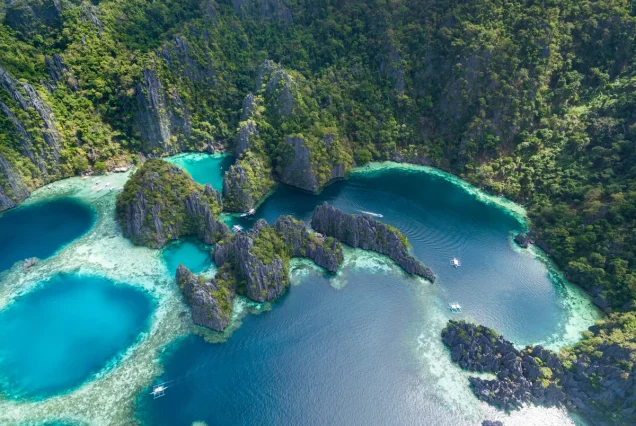 Twin Lagoon in Coron, Palawan