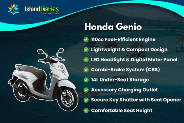 Dumaguete City: Motorbike Rentals