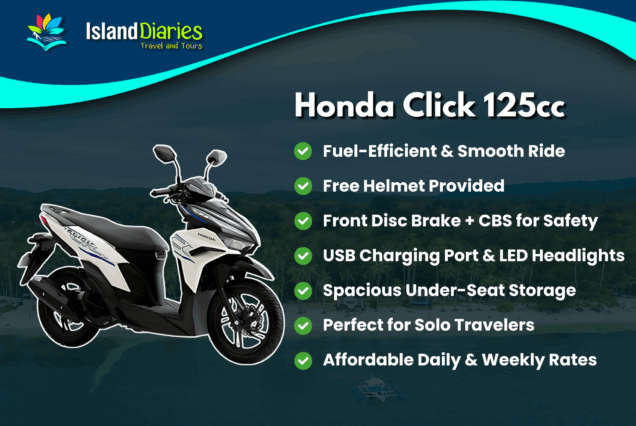 Affordable Siquijor Motorbike Rental