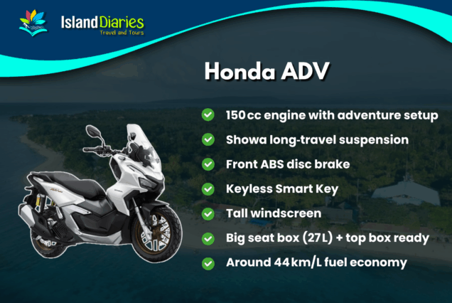 Tagbiliran City: Motorbike Rentals